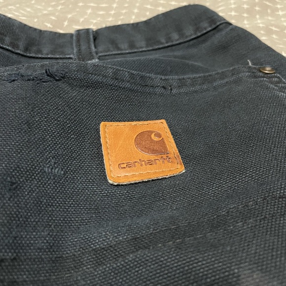 Vintage Carhartt Distressed Faded Double Knee Pants - Picture 7 of 10